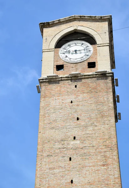 Localizado Adana Turquia Grande Torre Relógio Foi Construída 1881 Pelo — Fotografia de Stock