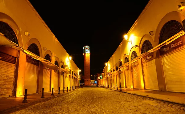 Położony Adana Turcja Wielka Wieża Zegarowa Została Zbudowana 1881 Roku — Zdjęcie stockowe