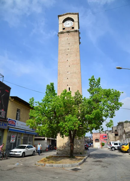 Situado Adana Turquía Gran Torre Del Reloj Fue Construida 1881 —  Fotos de Stock