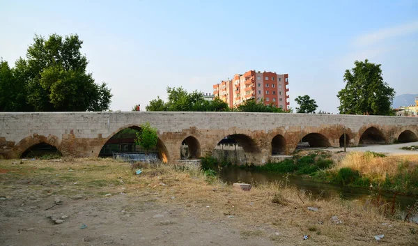 Türkiye Nin Kozan Kentinde Yer Alan Roma Köprüsü Roma Dönemine — Stok fotoğraf