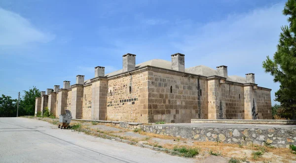 Κουρτκουλάγκι Καραβανσεράι Και Τζαμί Κουρτκουλάγκι Στα Άδανα Της Τουρκίας Χτίστηκαν — Φωτογραφία Αρχείου
