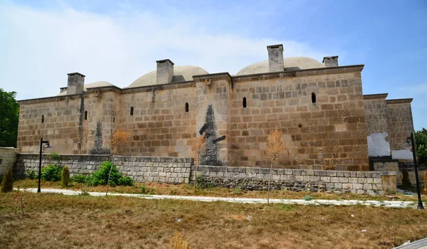 Kurtkulagi Caravanserai Mezquita Kurtkulagi Adana Turquía Fueron Construidas Siglo Xvii —  Fotos de Stock