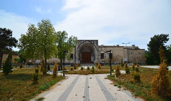 Kurtkulagi Caravanserai Kurtkulagi Mecset Adana Törökország Épült Században Oszmán Időszakban — Stock Fotó