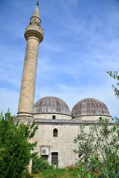 Kurtkulagi Caravanserai Och Kurtkulagi Moskén Adana Turkiet Byggdes Talet Den — Stockfoto