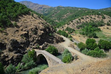 Hakkari 'nin emdinli ilçesine 13 km uzaklıktadır. Bu tarihi taş köprü, Balar Köyü 'nde 1898 yılında inşa edilmiştir..