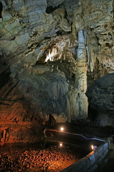 Σπήλαιο Gokgol Βρίσκεται Στο Ζονγκούλντακ Της Τουρκίας Σπήλαιο Μήκους 3350 — Φωτογραφία Αρχείου