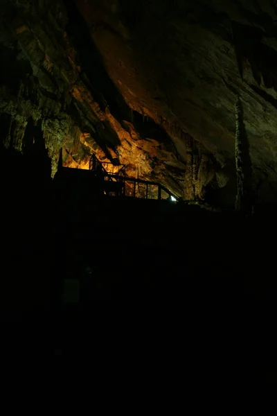 Jaskinia Gokgol Znajduje Się Zonguldak Turcji Jaskinia Długości 3350 Metrów — Zdjęcie stockowe