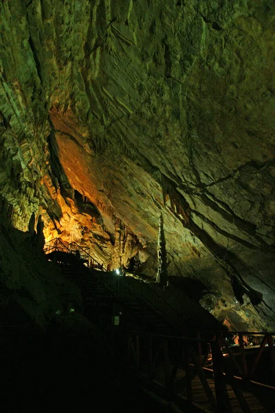 Jaskinia Gokgol Znajduje Się Zonguldak Turcji Jaskinia Długości 3350 Metrów — Zdjęcie stockowe