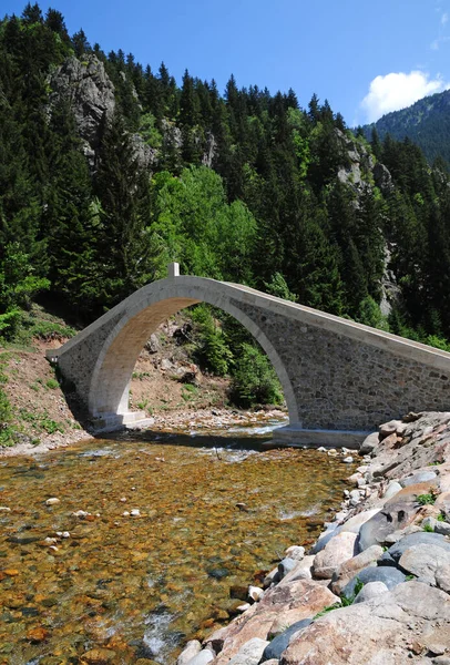 Dikta Híd Található Rize Törökország Épült Században — Stock Fotó