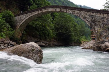 Tarihsel Kadky Köprüsü - Rize - TURKEY