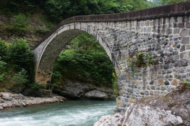 Tarihsel Kadky Köprüsü - Rize - TURKEY