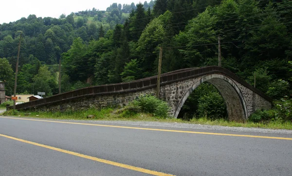 Broen Lokalisert Rize Tyrkia Ble Bygget 1700 Tallet – stockfoto