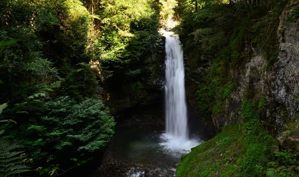 Situato Rize Turchia Palovit Waterfall Uno Dei Luoghi Più Visitati — Foto Stock