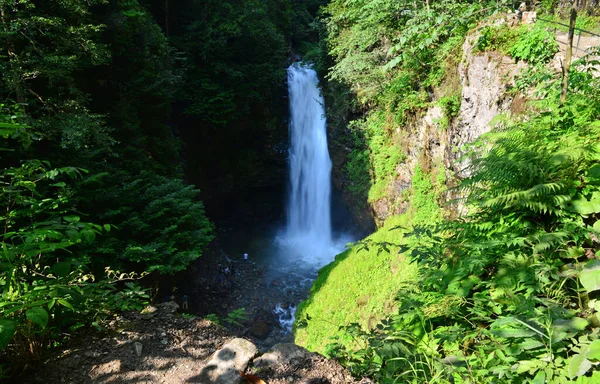 Located Rize Turkey Palovit Waterfall One Most Visited Places Region — Stock Photo, Image