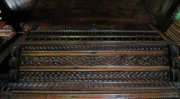 Historyczny Meczet Imirli Położony Rize Turcja Jest Wykonany Całości Drewna — Zdjęcie stockowe