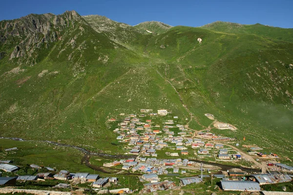 Kavrun高原位于土耳其Rize 是一个重要的地方高原 — 图库照片