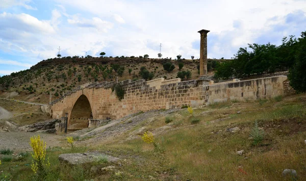 Ценовой Мост Старое Сооружение Расположенное Кахтинском Районе Адыгеи — стоковое фото
