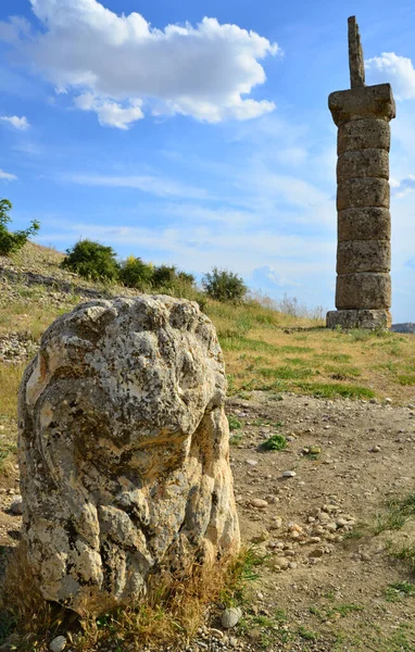 Karaku Tumulus Ancient Settlement Located Adyaman — Stock Photo, Image