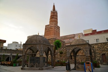 Türkiye 'nin Cizre kentinde yer alan Büyük Cami, 12. yüzyılda inşa edildi..