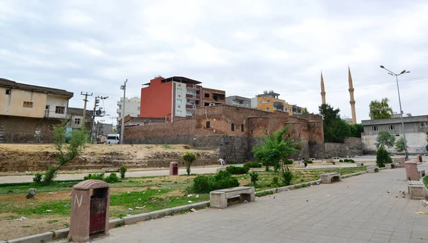 Położony Cizre Turcja Krmz Madrasa Został Zbudowany Wieku — Zdjęcie stockowe