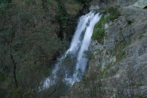 Localizado Yalova Turquia Cachoeira Dusen Uma Das Áreas Protegidas Região — Fotografia de Stock