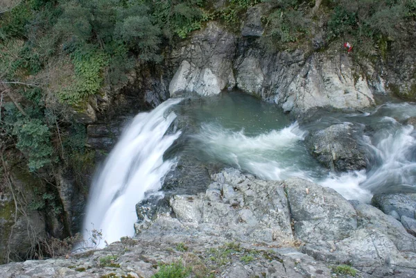苏杜森瀑布位于土耳其雅洛瓦 是该地区的保护区之一 — 图库照片