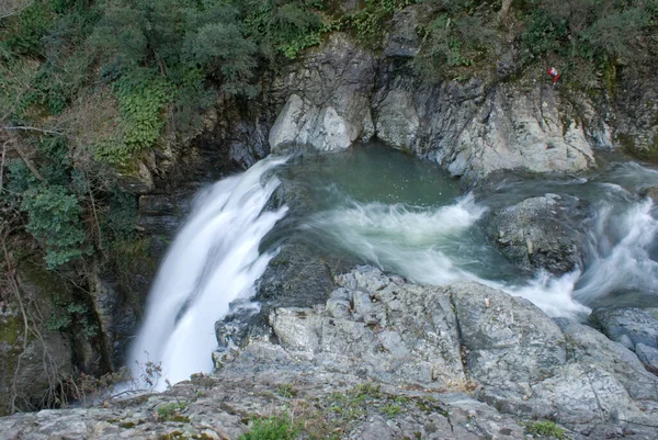 Located Yalova Turkey Dusen Waterfall One Protected Areas Region — Stock Photo, Image