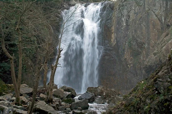 Located Yalova Turkey Dusen Waterfall One Protected Areas Region — Stock Photo, Image