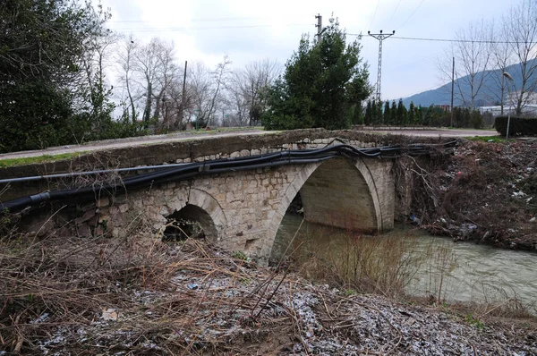 Ponte Pedra Histórica Yalova Turquia — Fotografia de Stock