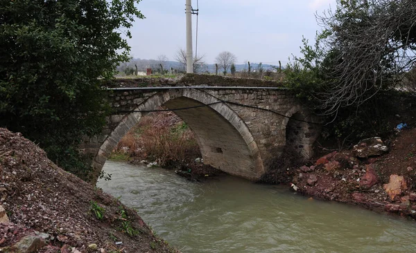 Pont Historique Pierre Yalova Turquie — Photo
