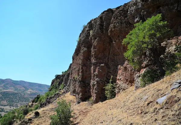 Die Höhlen Bingol Türkei Werden Auf Das Frühe Jahrhundert Datiert — Stockfoto