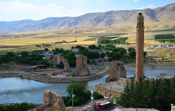 Tarihi Hasankeyf Kenti Turkey — Stok fotoğraf