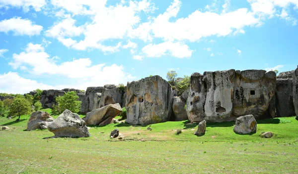 stock image Aslantas-Yilantas Ancient City - TURKEY