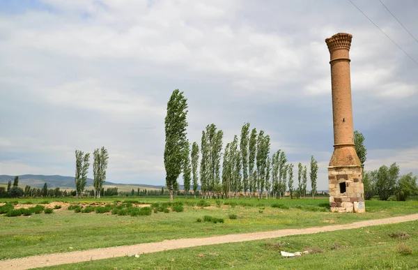 Ottomaanse Minaret Vernietigd Afyonkarahisar Turkey — Stockfoto