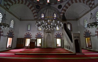 Cenab- Ahmet Mosque and Tomb, located in Ankara, Turkey, was built in the 16th century by the famous Ottoman architect, Mimar Sinan.