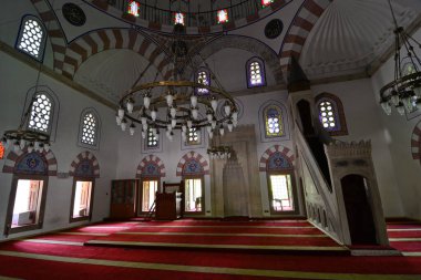 Cenab- Ahmet Mosque and Tomb, located in Ankara, Turkey, was built in the 16th century by the famous Ottoman architect, Mimar Sinan.