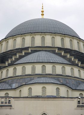 Kocatepe Mosque in Ankara, Turkey was built in the 20th century. It is one of the most important mosques of the recent period.