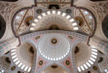 Kocatepe Mosque in Ankara, Turkey was built in the 20th century. It is one of the most important mosques of the recent period.