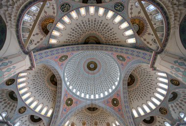 Kocatepe Mosque in Ankara, Turkey was built in the 20th century. It is one of the most important mosques of the recent period.
