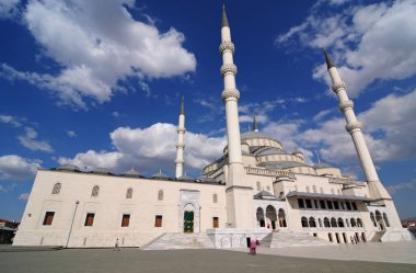 Kocatepe Mosque in Ankara, Turkey was built in the 20th century. It is one of the most important mosques of the recent period.