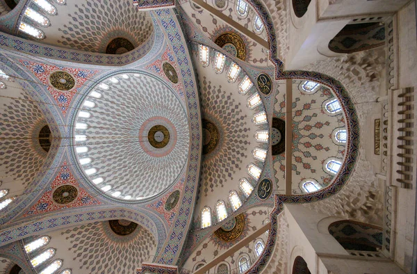 Kocatepe Mosque in Ankara, Turkey was built in the 20th century. It is one of the most important mosques of the recent period.