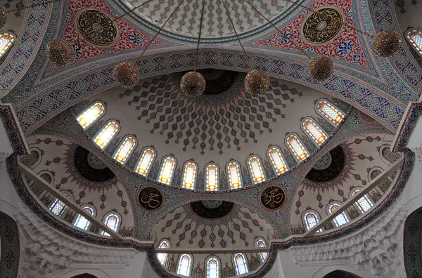 Kocatepe Mosque in Ankara, Turkey was built in the 20th century. It is one of the most important mosques of the recent period.