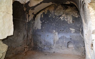 Located in Ankara, Turkey, the rock churches and houses of Mahkemeagacin are from the ancient period.