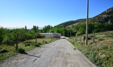 Sinaneddin Madrasa, located in Korkuteli city of Turkey, was built in the 14th century.