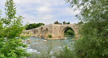 Koprucay Bridge, located in Antalya, Turkey, was built during the Seljuk period.