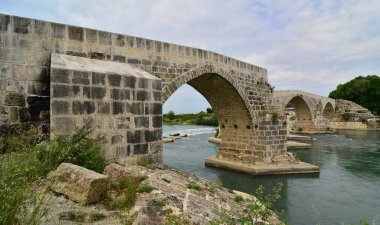 Koprucay Bridge, located in Antalya, Turkey, was built during the Seljuk period.