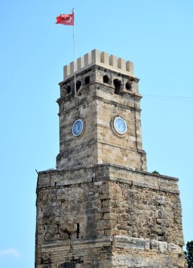 Located in Antalya, Turkey, the Clock Tower was built in 1901.