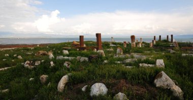 The Celebibagi Seljuk Cemetery, located in Van, Turkey, is full of tombs made during the Seljuk period.