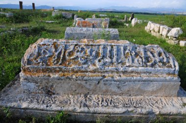 The Celebibagi Seljuk Cemetery, located in Van, Turkey, is full of tombs made during the Seljuk period.