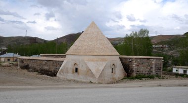 Hasan Bey Madrasa and Tomb, located in Van, Turkey, was built in the 16th century.